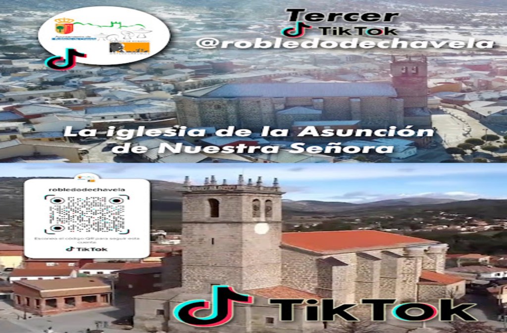 3º Robledo de Chavela en TIK TOK: La Iglesia de la Asunción de Nuestra&nbsp;Señora