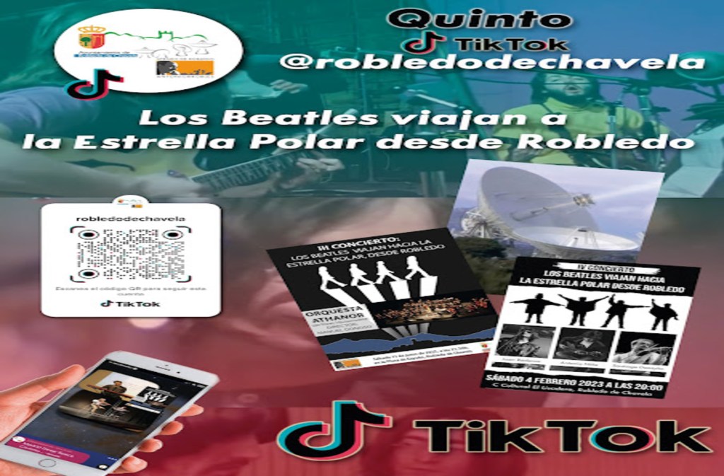 5º Robledo de Chavela en TIK TOK: Los Beatles viajan a la Estrella Polar desde Robledo de&nbsp;Chavela