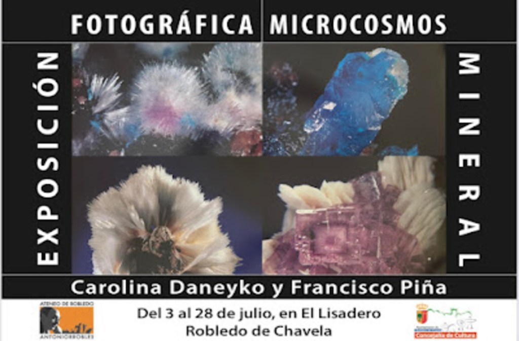 Exposición fotográfica: Microcosmos mineral, por Carolina&nbsp;Daneyko