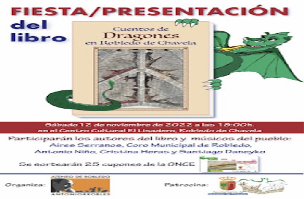 Fiesta Presentación Libro: Cuentos de Dragones de Robledo de Chavela: Galería&nbsp;fotográfica