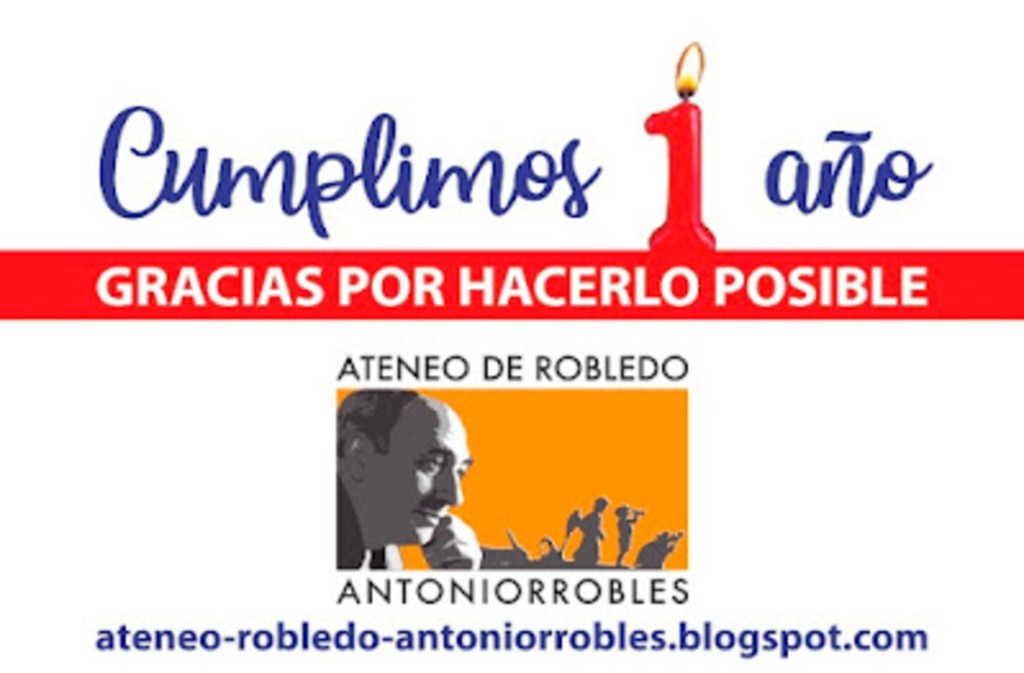 1º Aniversario del Ateneo Antoniorrobles