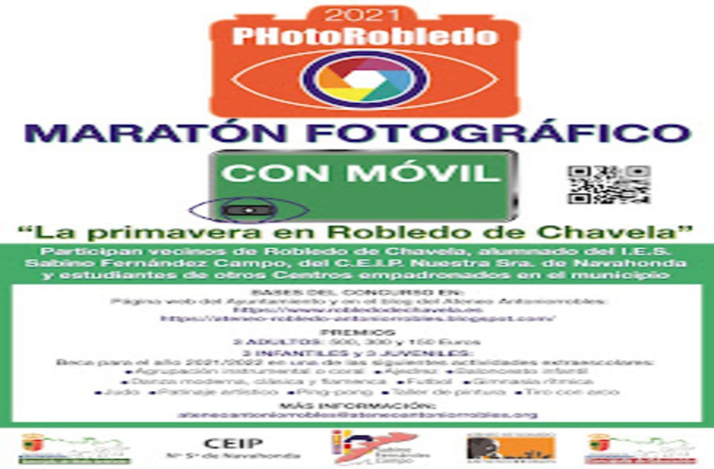 PHotoRobledo 2021: «La primavera en Robledo de Chavela».&nbsp;Recordatorio