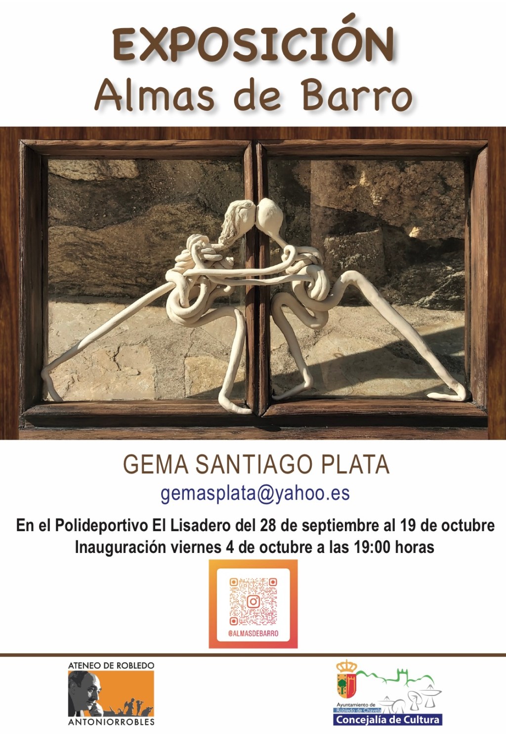 Exposición: «Almas de barro» de Gema Santiago&nbsp;Plata